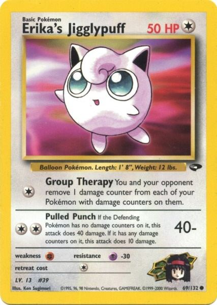 Erika's Jigglypuff (69/132) [Gym Challenge Unlimited] | Rock City Comics