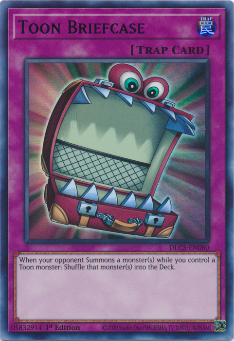 Toon Briefcase (Purple) [DLCS-EN080] Ultra Rare | Rock City Comics