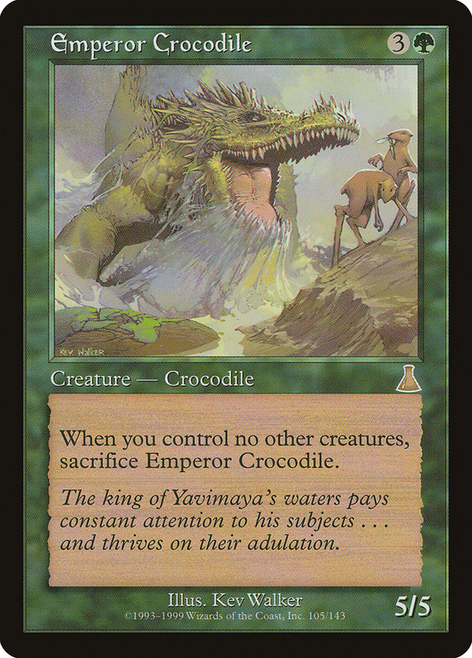 Emperor Crocodile [Urza's Destiny] | Rock City Comics