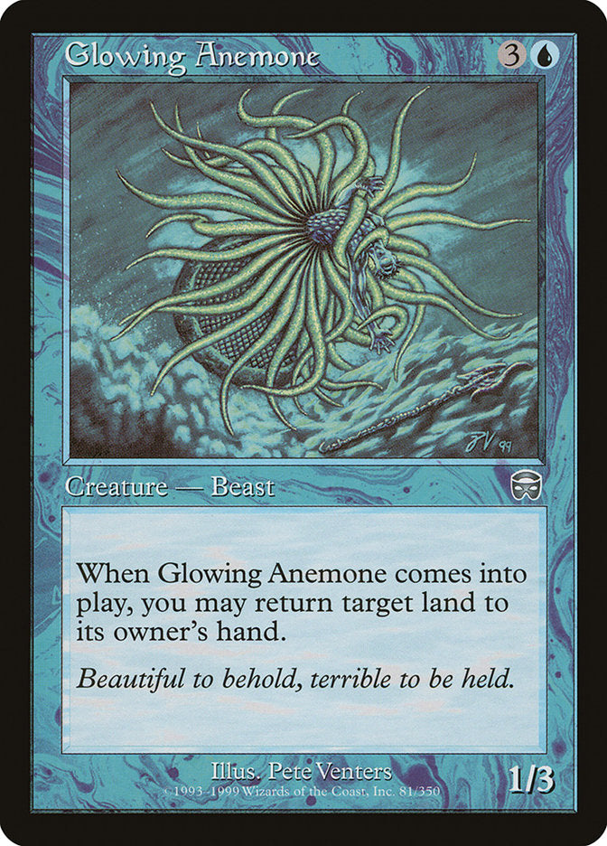 Glowing Anemone [Mercadian Masques] | Rock City Comics