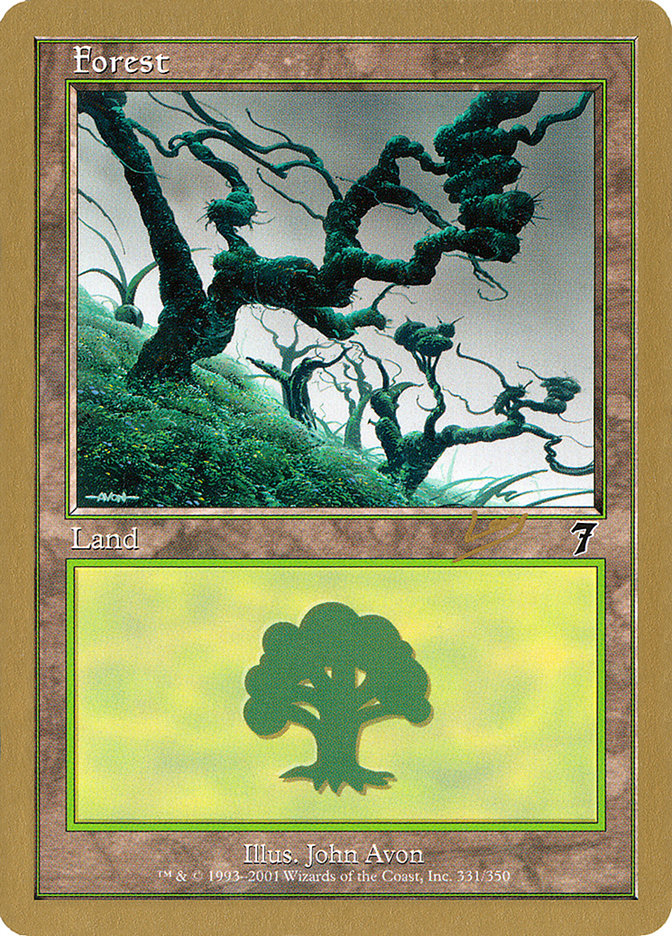 Forest (rl331) (Raphael Levy) [World Championship Decks 2002] | Rock City Comics