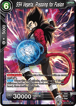 SS4 Vegeta, Prepping for Fusion (BT14-127) [Cross Spirits] | Rock City Comics