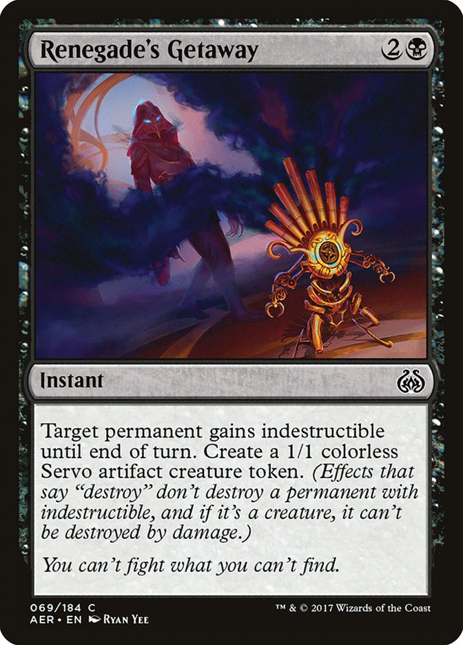 Renegade's Getaway [Aether Revolt] | Rock City Comics