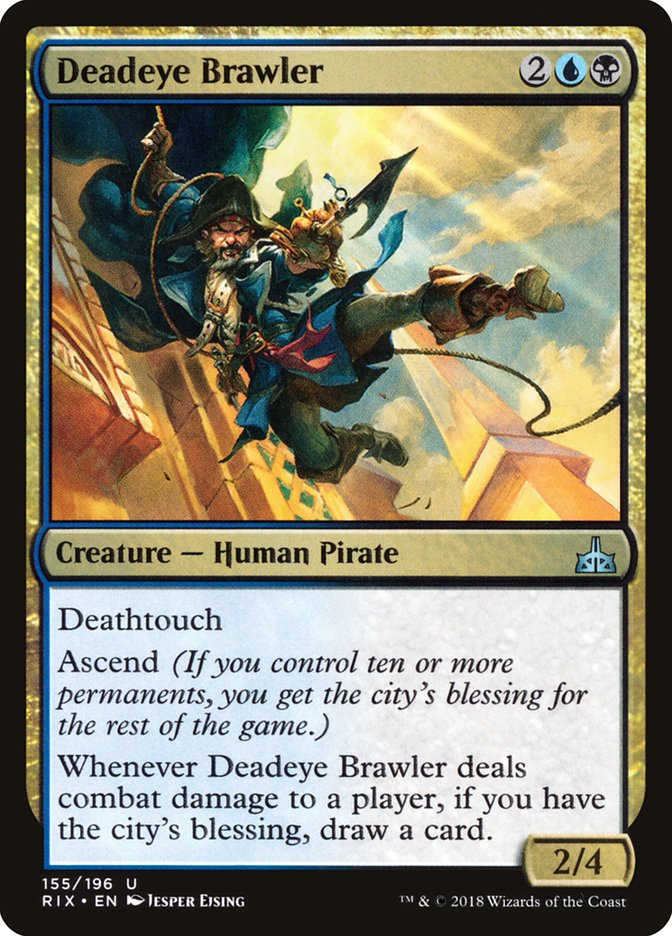 Deadeye Brawler [Rivals of Ixalan] | Rock City Comics