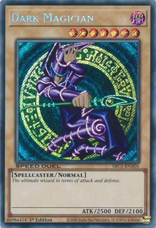 Dark Magician [SBC1-ENA01] Secret Rare | Rock City Comics