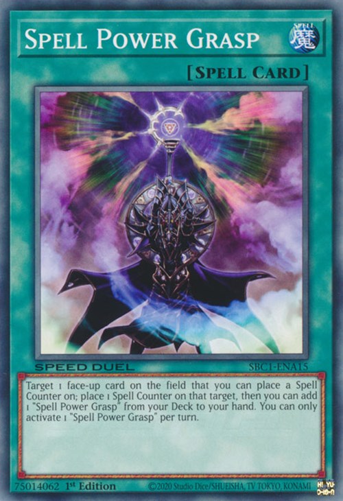 Spell Power Grasp [SBC1-ENA15] Common | Rock City Comics