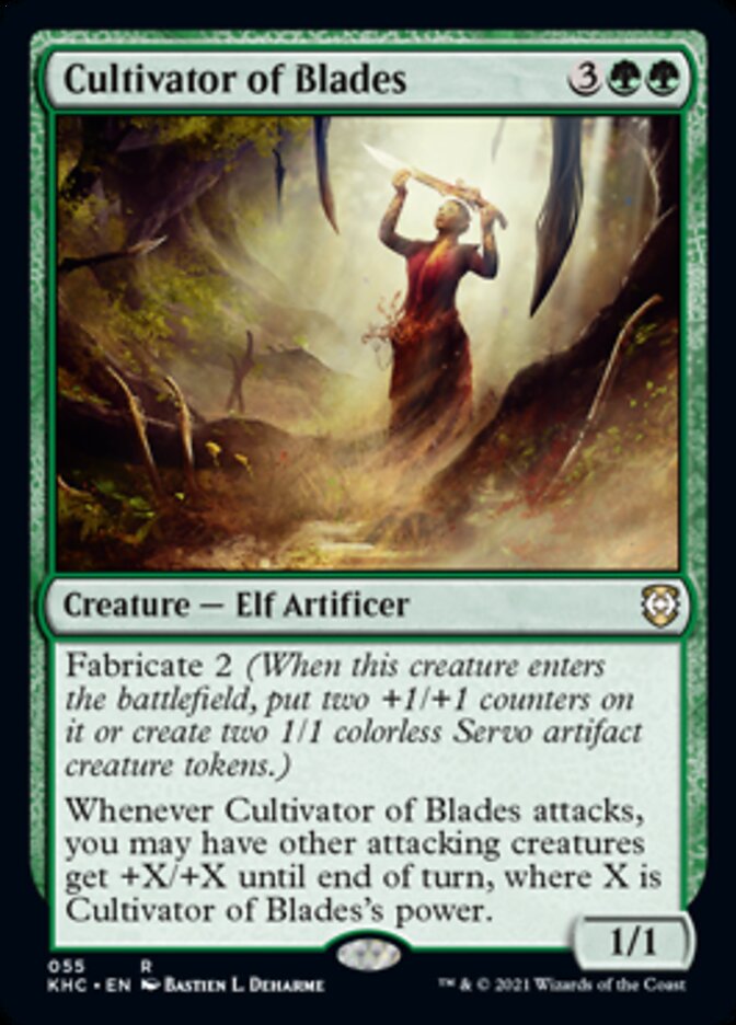 Cultivator of Blades [Kaldheim Commander] | Rock City Comics