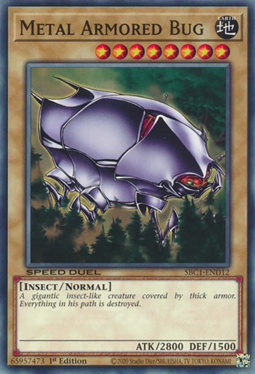 Metal Armored Bug [SBC1-END12] Common | Rock City Comics