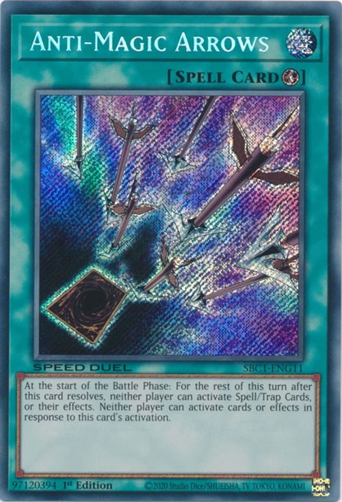 Anti-Magic Arrows [SBC1-ENG11] Secret Rare | Rock City Comics