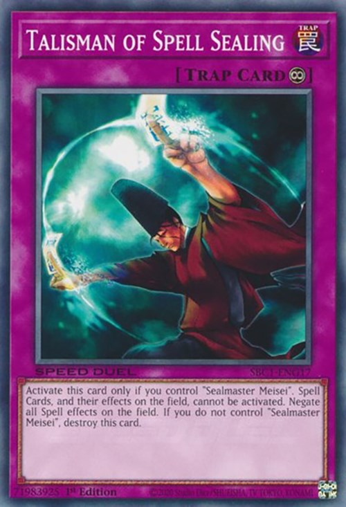 Talisman of Spell Sealing [SBC1-ENG17] Common | Rock City Comics