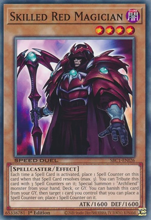 Skilled Red Magician [SBC1-ENI26] Common | Rock City Comics