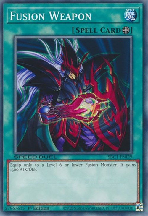 Fusion Weapon [SBC1-ENI29] Common | Rock City Comics