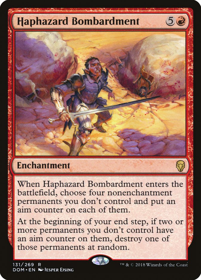 Haphazard Bombardment [Dominaria] | Rock City Comics