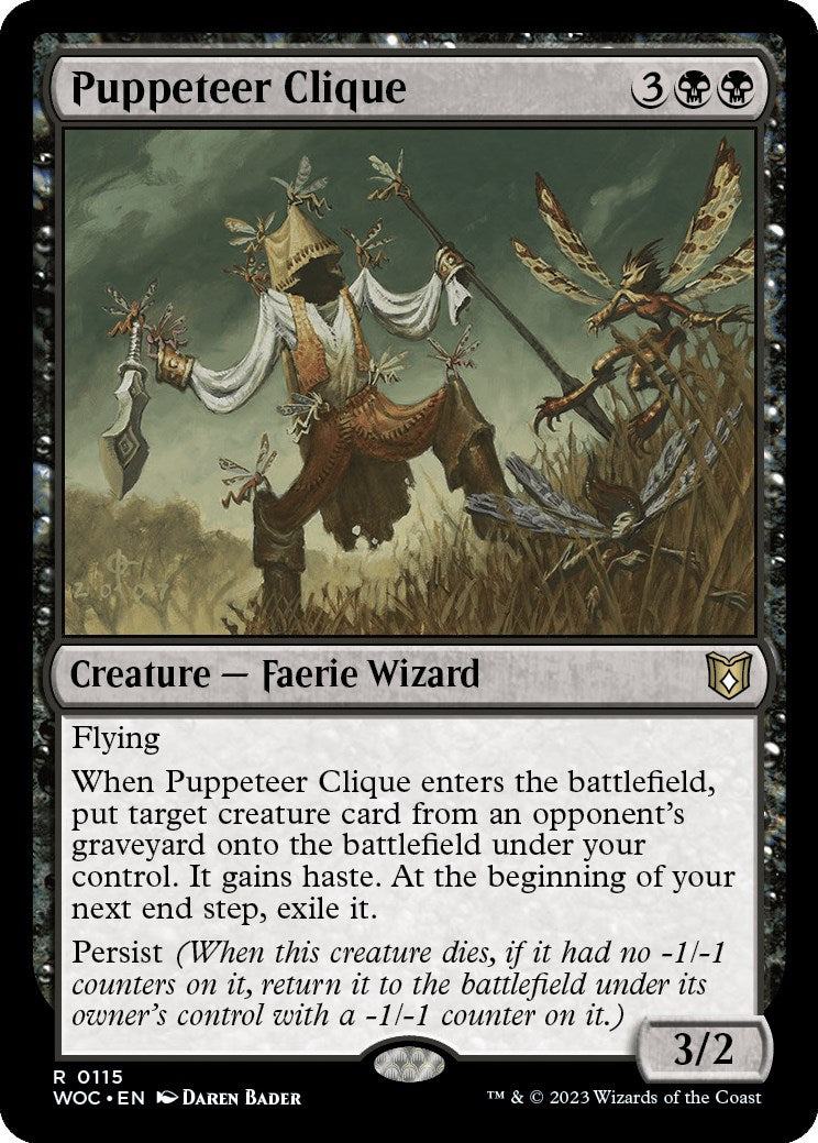 Puppeteer Clique [Wilds of Eldraine Commander] | Rock City Comics