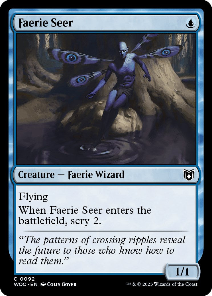 Faerie Seer [Wilds of Eldraine Commander] | Rock City Comics