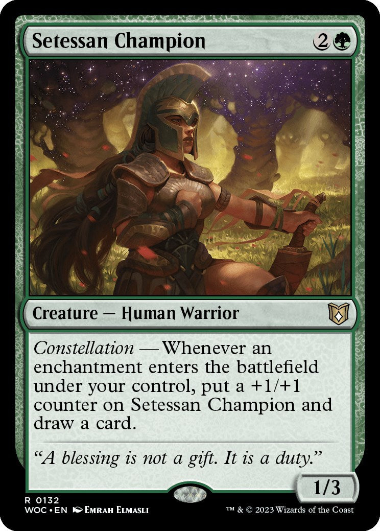 Setessan Champion [Wilds of Eldraine Commander] | Rock City Comics