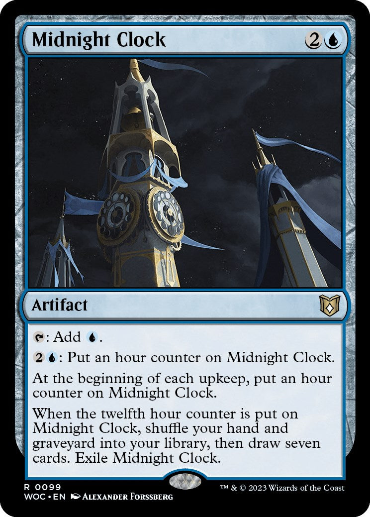 Midnight Clock [Wilds of Eldraine Commander] | Rock City Comics