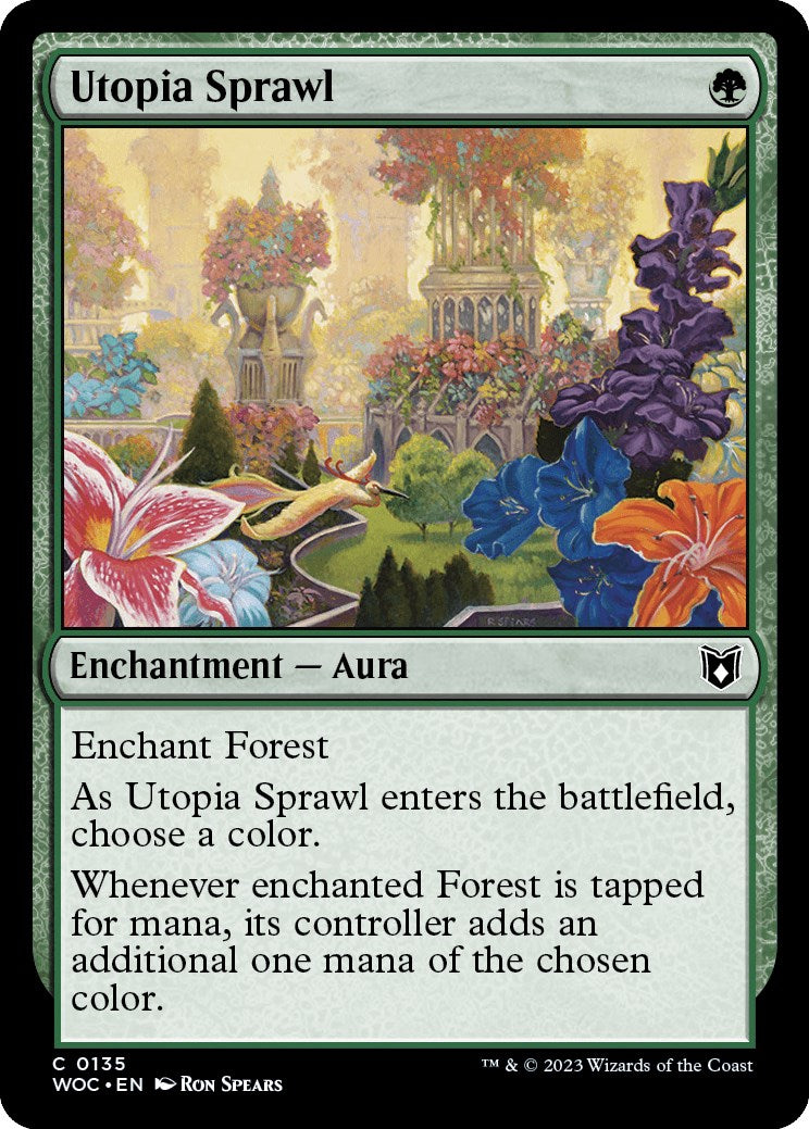 Utopia Sprawl [Wilds of Eldraine Commander] | Rock City Comics