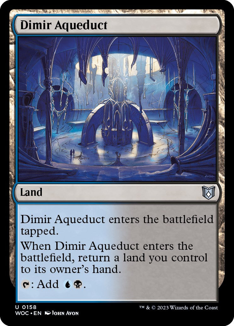 Dimir Aqueduct [Wilds of Eldraine Commander] | Rock City Comics