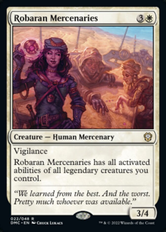 Robaran Mercenaries [Dominaria United Commander] | Rock City Comics