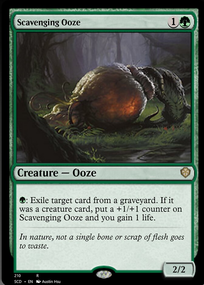 Scavenging Ooze [Starter Commander Decks] | Rock City Comics