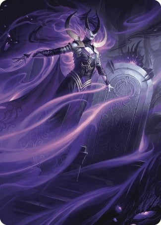 Ashiok, Wicked Manipulator Art Card (10/81) [Wilds of Eldraine Art Series] | Rock City Comics