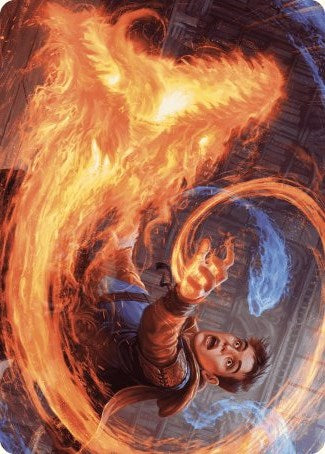 Frantic Firebolt Art Card [Wilds of Eldraine Art Series] | Rock City Comics