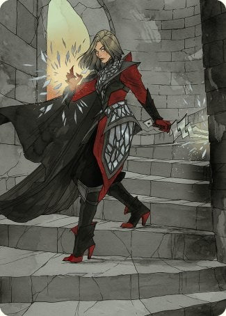 Rowan, Scion of War Art Card (59/81) [Wilds of Eldraine Art Series] | Rock City Comics