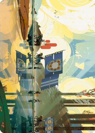 Knightly Valor Art Card [Wilds of Eldraine Art Series] | Rock City Comics