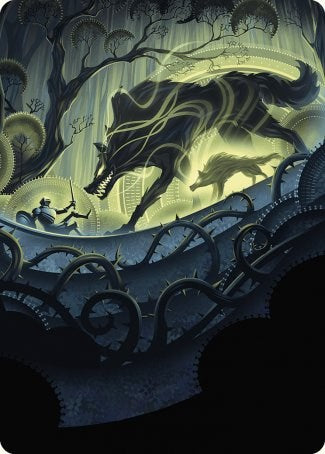 Unnatural Growth Art Card [Wilds of Eldraine Art Series] | Rock City Comics