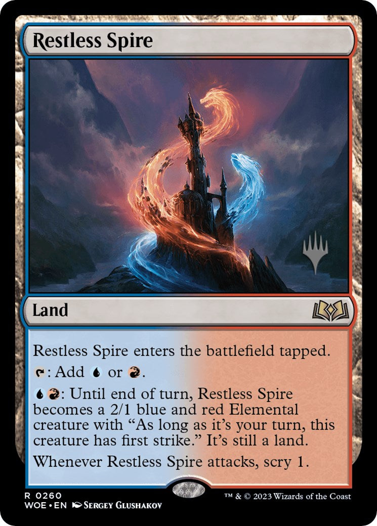 Restless Spire (Promo Pack) [Wilds of Eldraine Promos] | Rock City Comics