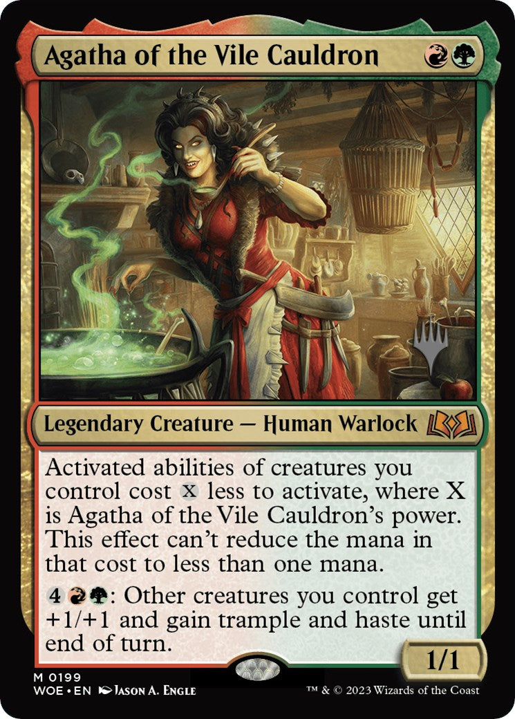 Agatha of the Vile Cauldron (Promo Pack) [Wilds of Eldraine Promos] | Rock City Comics