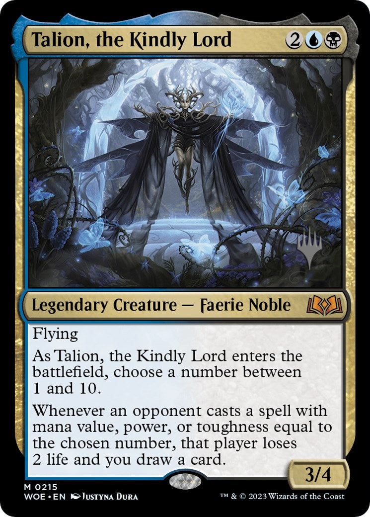 Talion, the Kindly Lord (Promo Pack) [Wilds of Eldraine Promos] | Rock City Comics