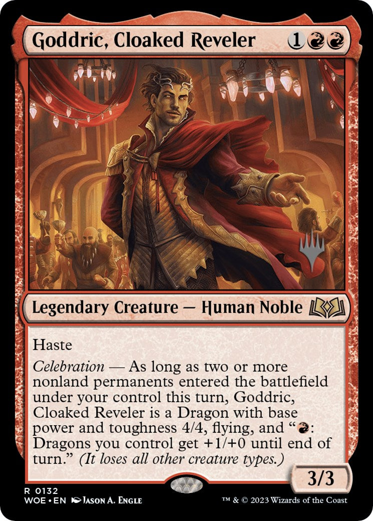 Goddric, Cloaked Reveler (Promo Pack) [Wilds of Eldraine Promos] | Rock City Comics