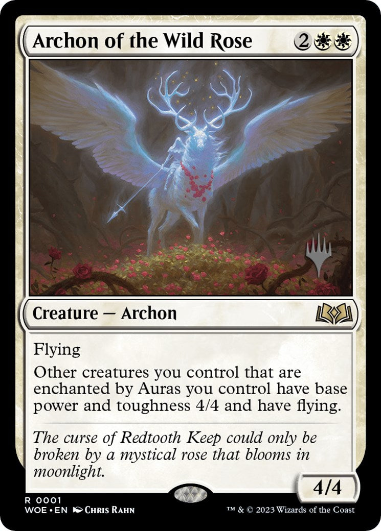 Archon of the Wild Rose (Promo Pack) [Wilds of Eldraine Promos] | Rock City Comics