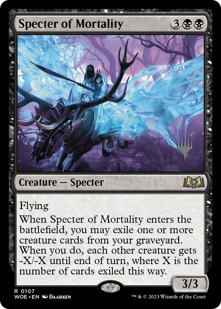 Specter of Mortality (Promo Pack) [Wilds of Eldraine Promos] | Rock City Comics