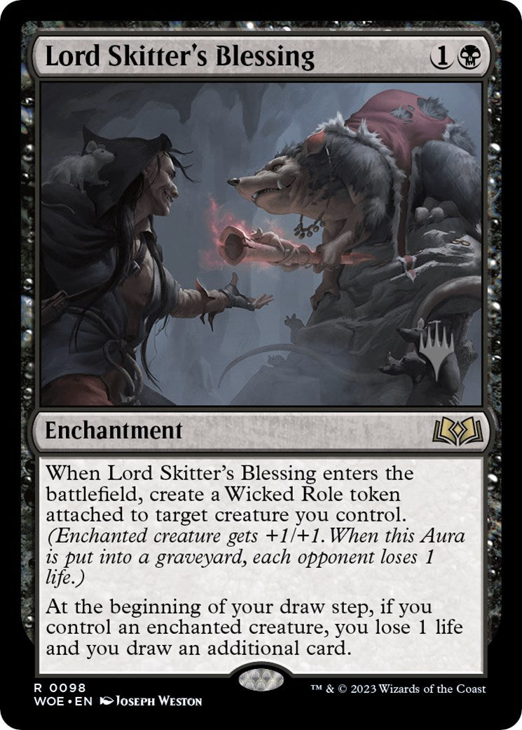 Lord Skitter's Blessing (Promo Pack) [Wilds of Eldraine Promos] | Rock City Comics