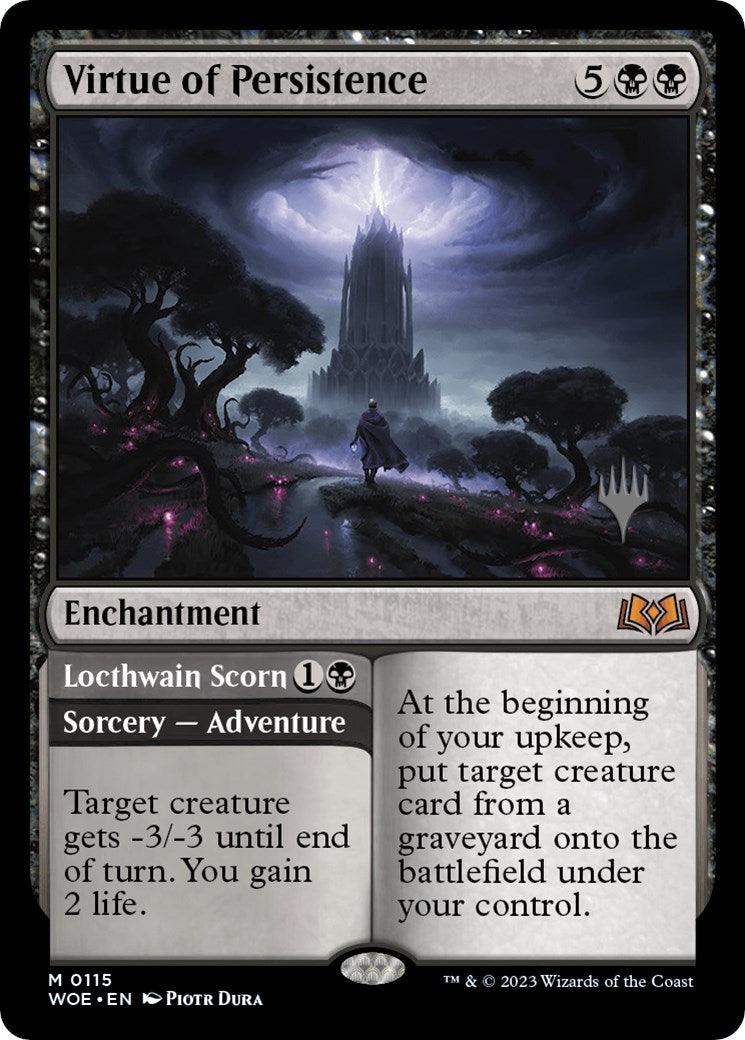 Virtue of Persistence (Promo Pack) [Wilds of Eldraine Promos] | Rock City Comics