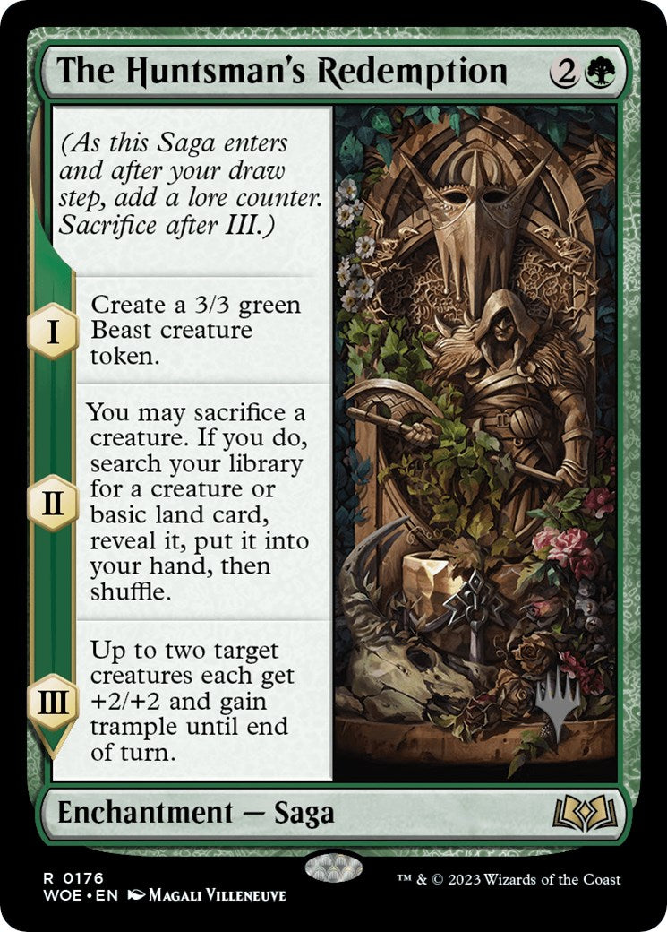 The Huntsman's Redemption (Promo Pack) [Wilds of Eldraine Promos] | Rock City Comics