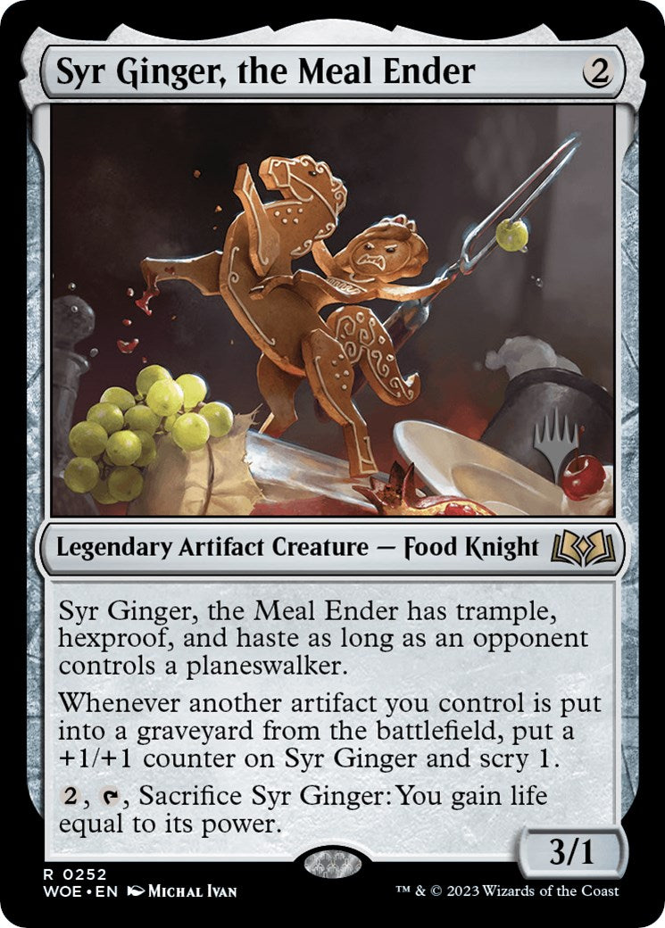 Syr Ginger, the Meal Ender (Promo Pack) [Wilds of Eldraine Promos] | Rock City Comics