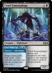 Cruel Somnophage // Can't Wake Up (Promo Pack) [Wilds of Eldraine Promos] | Rock City Comics