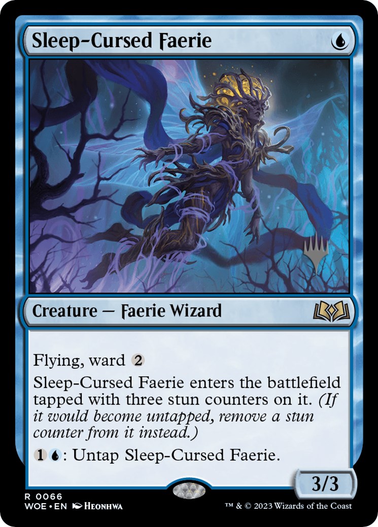 Sleep-Cursed Faerie (Promo Pack) [Wilds of Eldraine Promos] | Rock City Comics