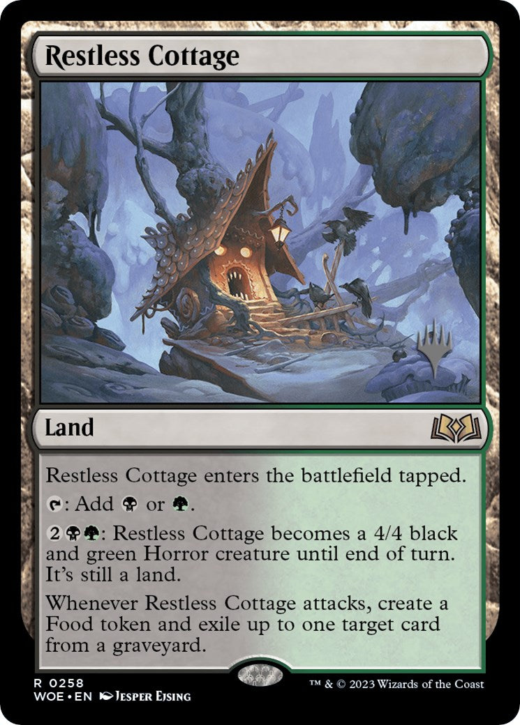 Restless Cottage (Promo Pack) [Wilds of Eldraine Promos] | Rock City Comics