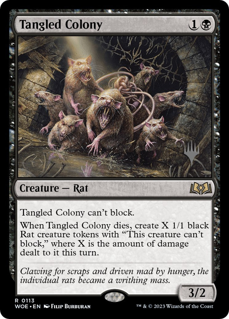 Tangled Colony (Promo Pack) [Wilds of Eldraine Promos] | Rock City Comics