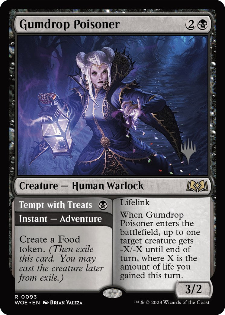 Gumdrop Poisoner // Gumdrop Poisoner (Promo Pack) [Wilds of Eldraine Promos] | Rock City Comics