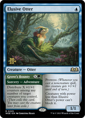 Elusive Otter // Grove's Bounty [Wilds of Eldraine Prerelease Promos] | Rock City Comics