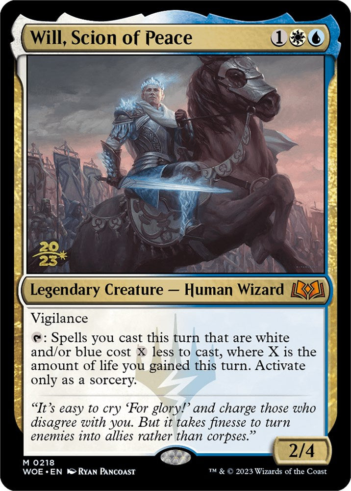 Will, Scion of Peace [Wilds of Eldraine Prerelease Promos] | Rock City Comics