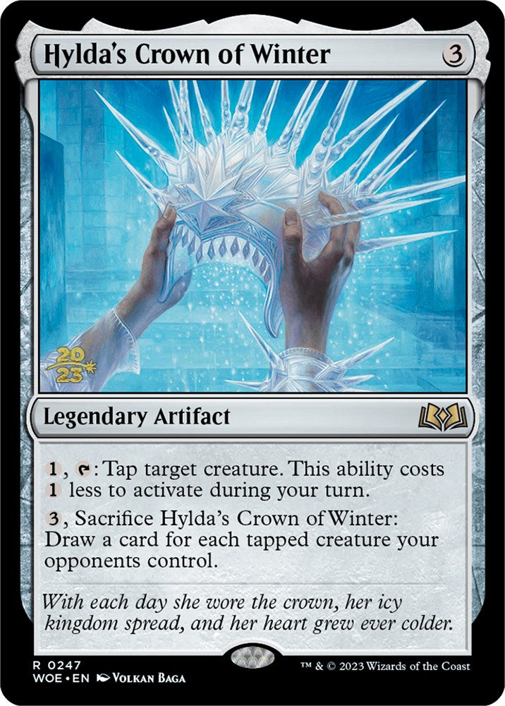 Hylda's Crown of Winter [Wilds of Eldraine Prerelease Promos] | Rock City Comics