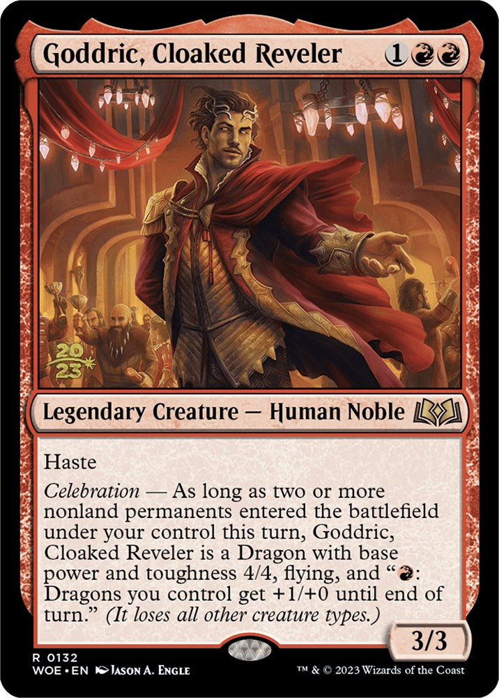 Goddric, Cloaked Reveler [Wilds of Eldraine Prerelease Promos] | Rock City Comics