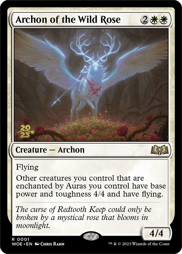 Archon of the Wild Rose [Wilds of Eldraine Prerelease Promos] | Rock City Comics